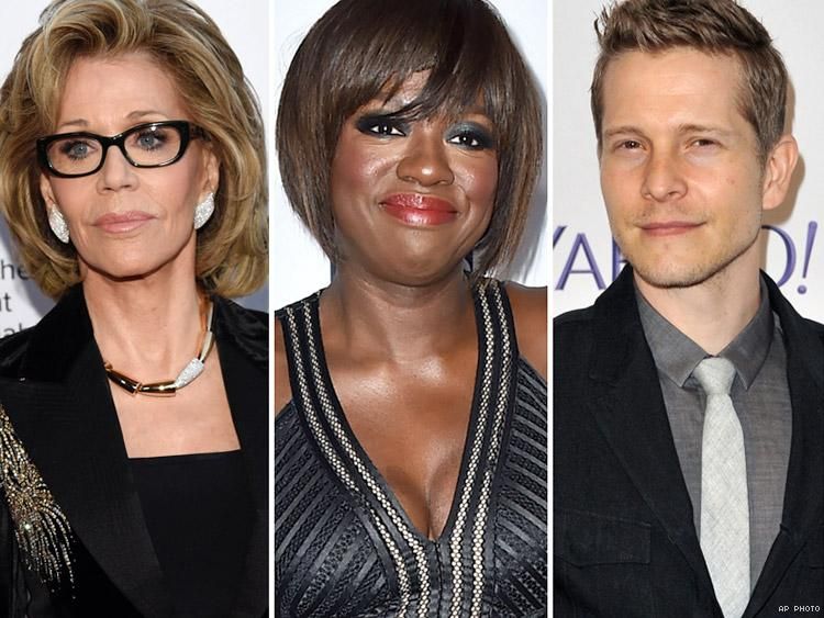 Jane Fonda, Viola Davis, Matt Czuchry