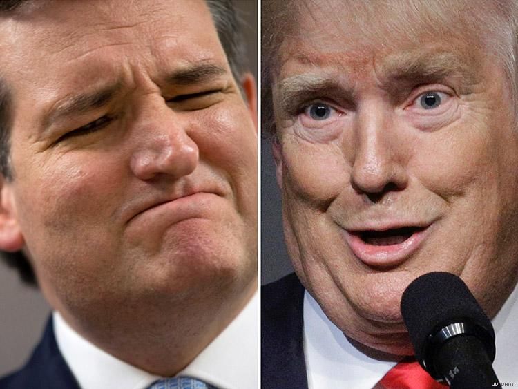 Cruz and Trump