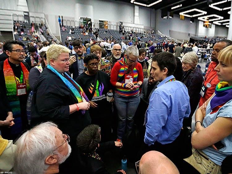 United Methodist Church conference in Portland, Ore.