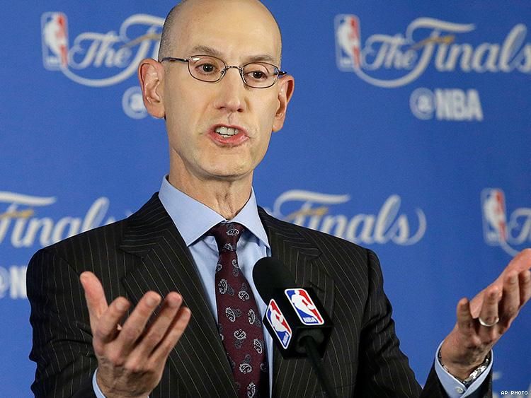 NBA commissioner Adam Silver