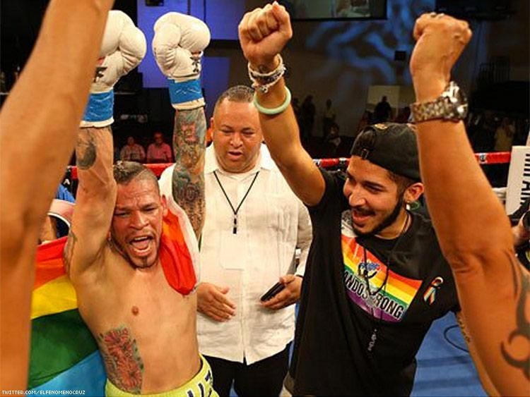 Gay Puerto Rican Boxer Wins Fight Dedicated to Orlando Victims