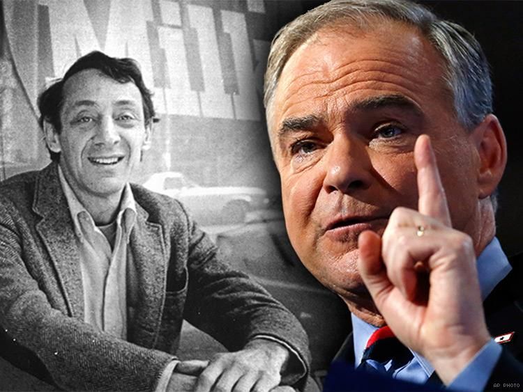 Tim Kaine and Harvey Milk