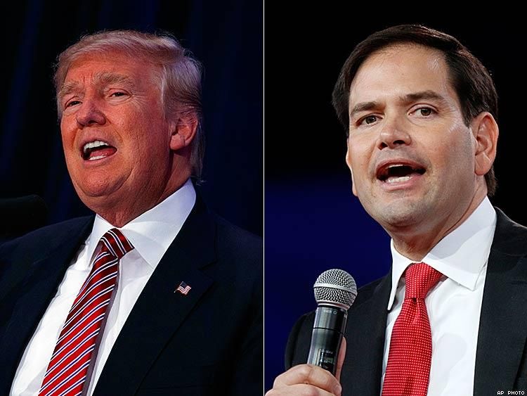 DONALD TRUMP MARCO RUBIO