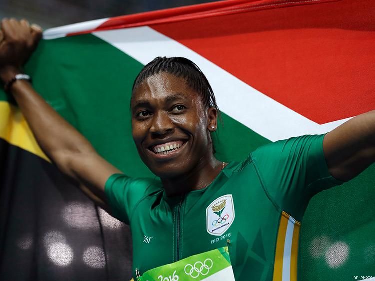 Women&#039;s 800 Meter Olympic Gold Medalist Caster Semenya