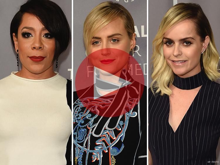 Selenis Leyva, Taylor Schilling, and Taryn Manning