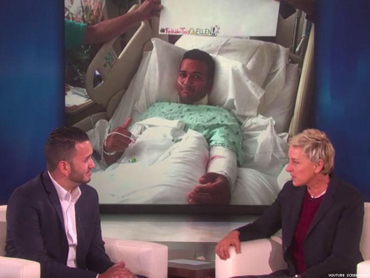 Pulse Shooting Victim Tells Ellen DeGeneres How He Survived