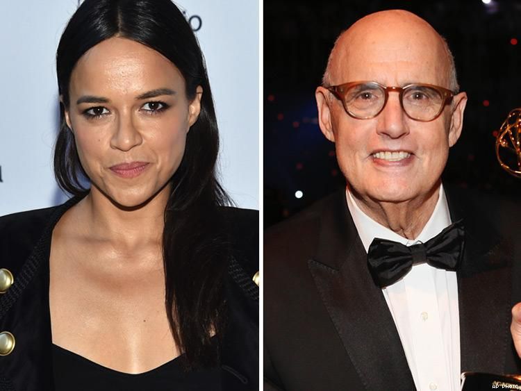 Jeffrey Tambor and Michelle Rodriguez