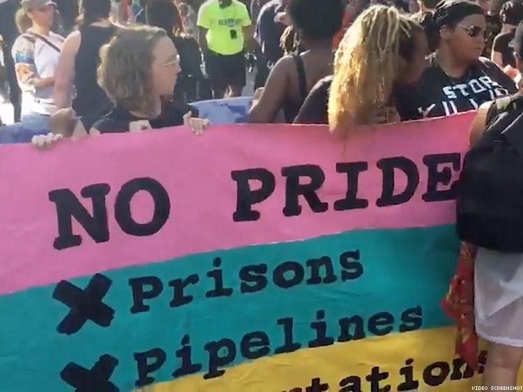 Why Lgbtq Protesters Blocked The Capital Pride Parade