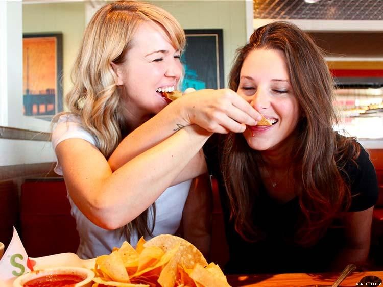 Lesbian Couple Takes Engagement Photos At Chilis And Chilis Just