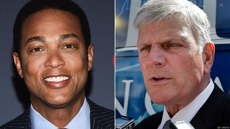 Don Lemon and Franklin Graham