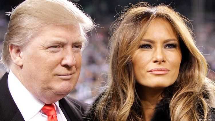 Donald Trump and Melania Trump 