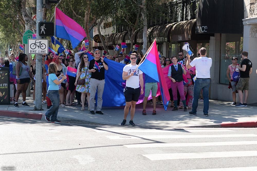 110 Photos From the Biggest Bisexual Pride Event Ever