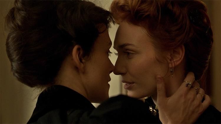 Keira Knightley Shares a Queer Kiss in 'Colette' Clip