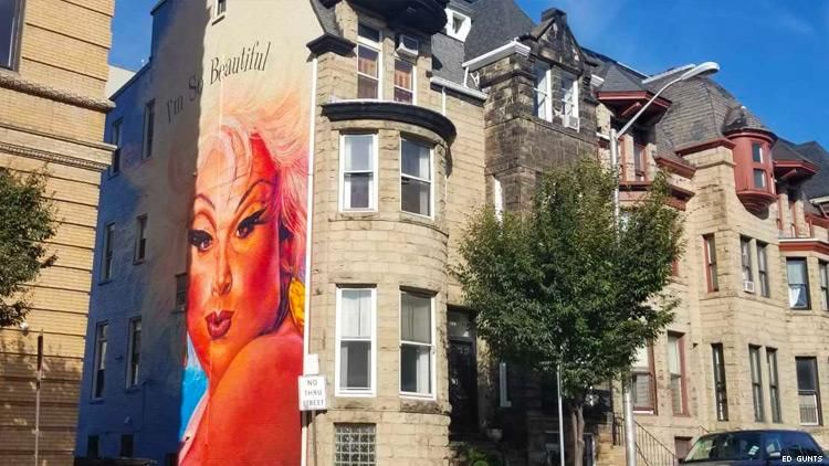 Baltimores Divine Mural Is A Beacon Of Hope For Lgbtq Residents