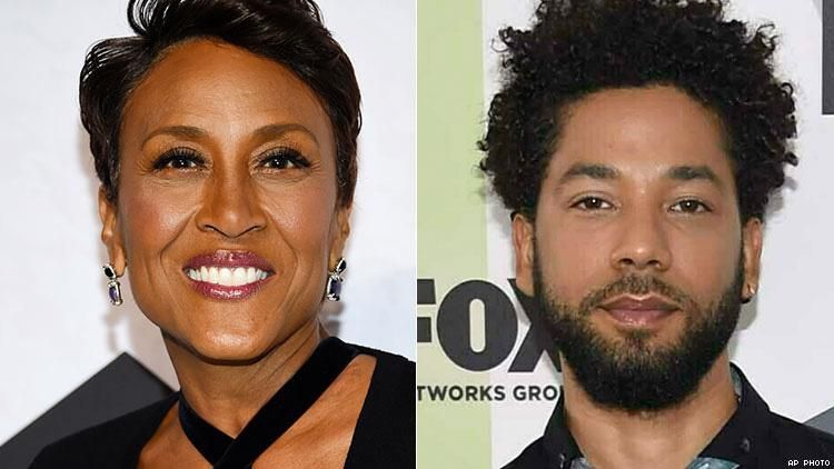 Robin Roberts, Jussie Smollett