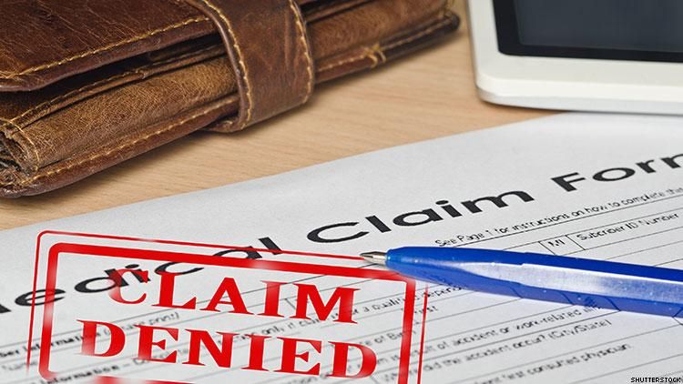 Insurance claim form