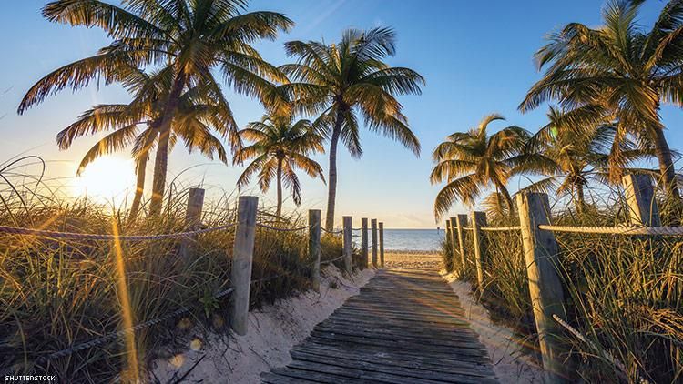 The Key to Paradise is Smathers Beach