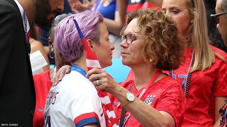 Megan and Denise Rapinoe 