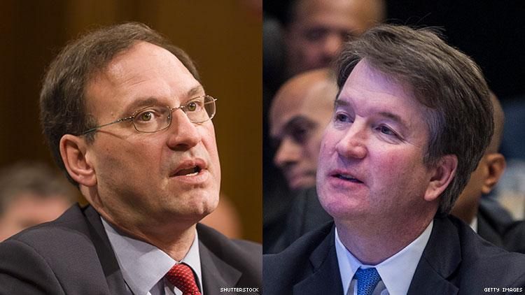 Samuel Alito and Brett Kavanaugh