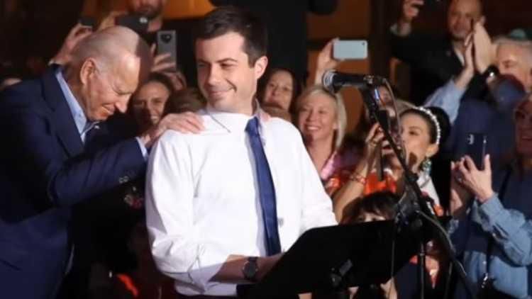 Biden and Buttigieg