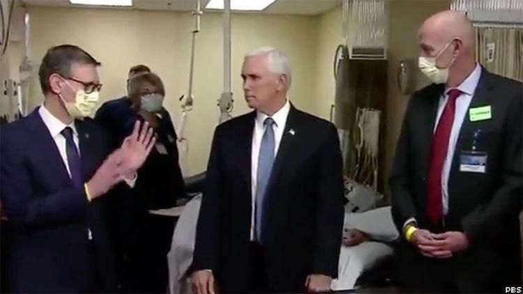 Mike Pence at Mayo Clinic