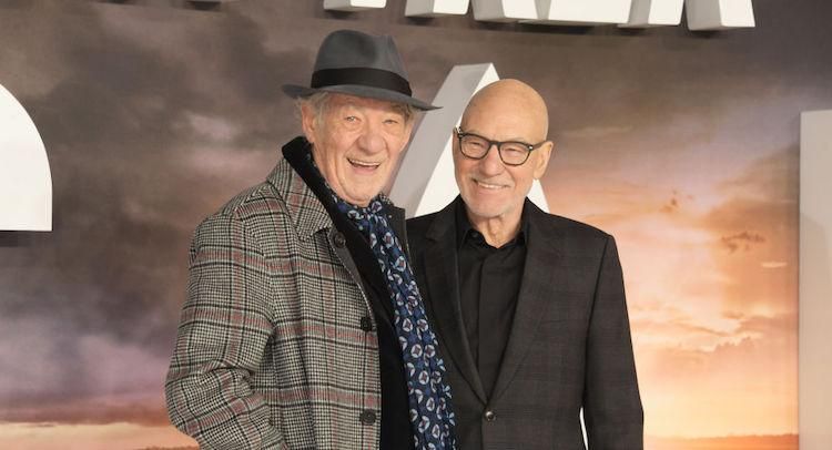 Ian McKellen and Patrick Stewart