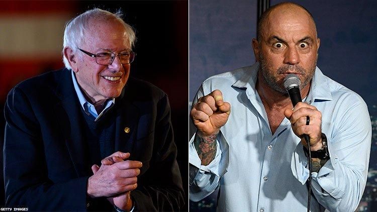 Sanders and Rogan