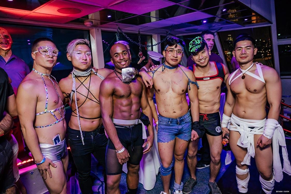 halloween gay sex party nyc