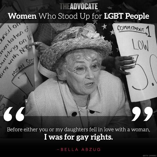 15 Women Who Stood Up For Lgbt People