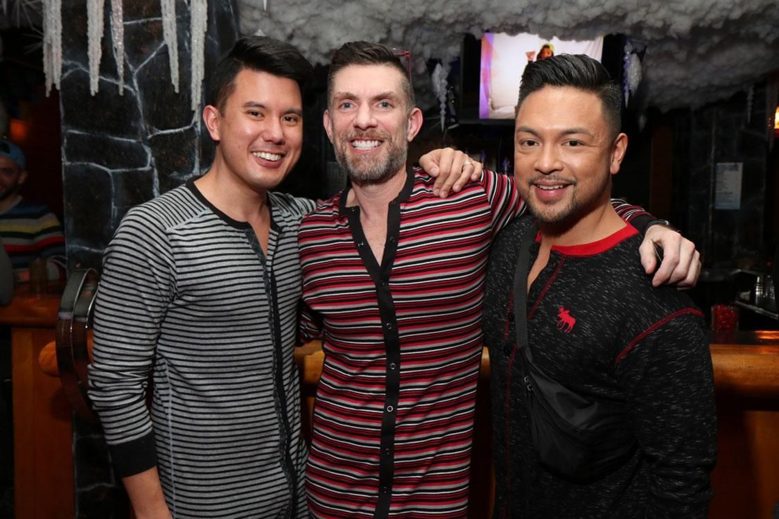 85 Pics of Hotties in New Year's Onesies at Sidetrack Gay Bar