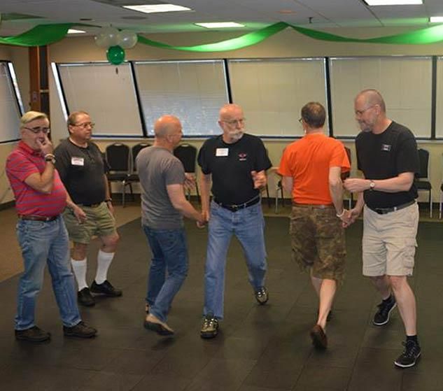 pictures of gay men square dancing