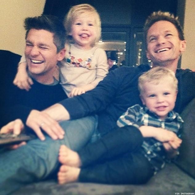 famous gay men with biological children
