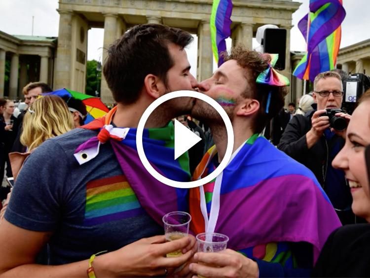 Germans Celebrate Marriage Equality