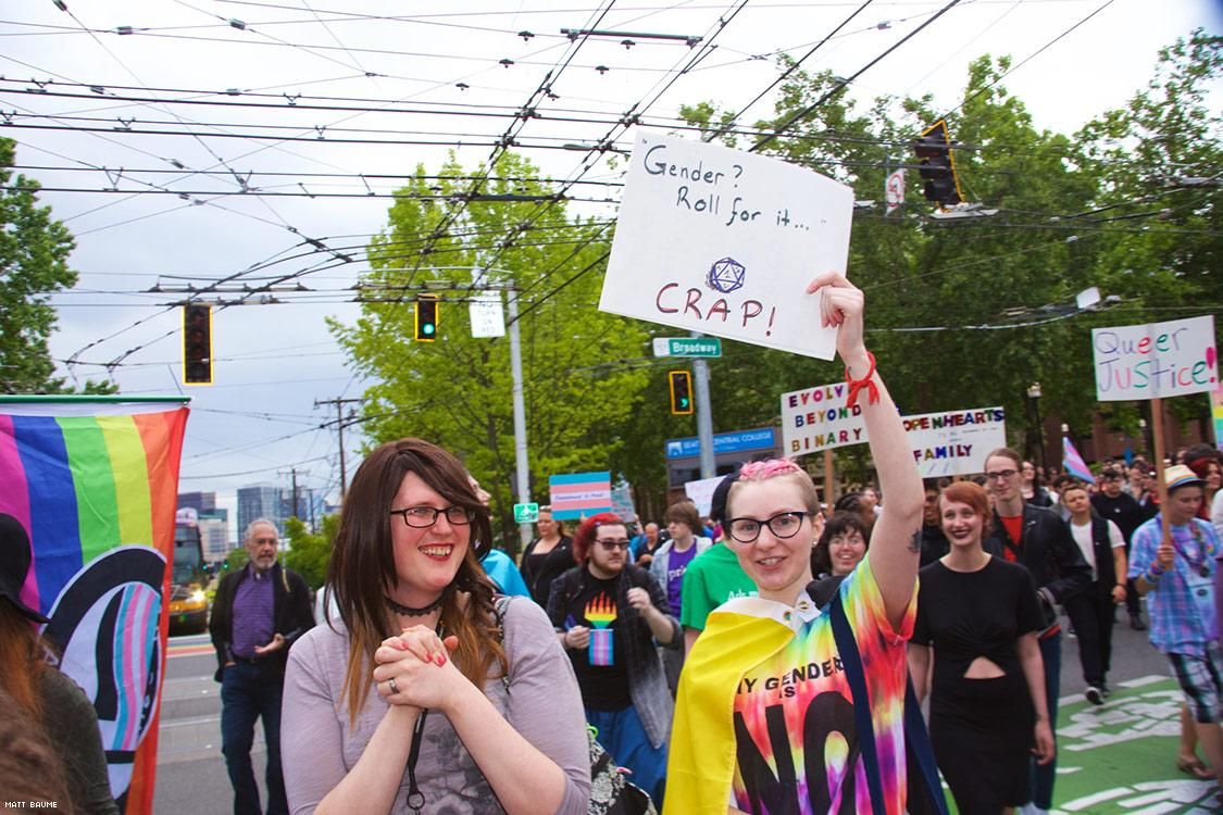 96 Extravagantly Beautiful Photos of Seattle's Trans Pride