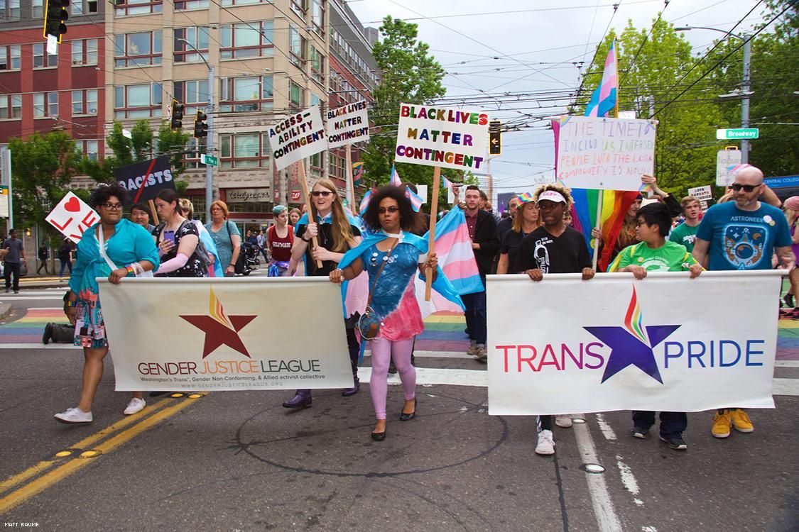 96 Extravagantly Beautiful Photos of Seattle's Trans Pride