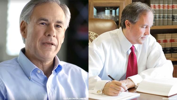 Greg Abbott and Ken Paxton