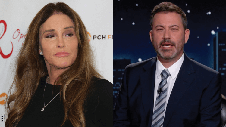 Caitlyn Jenner and Jimmy Kimmel