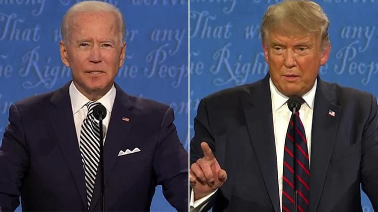 Joe Biden and Donald Trump