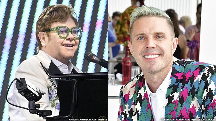 Elton John and Jake Shears