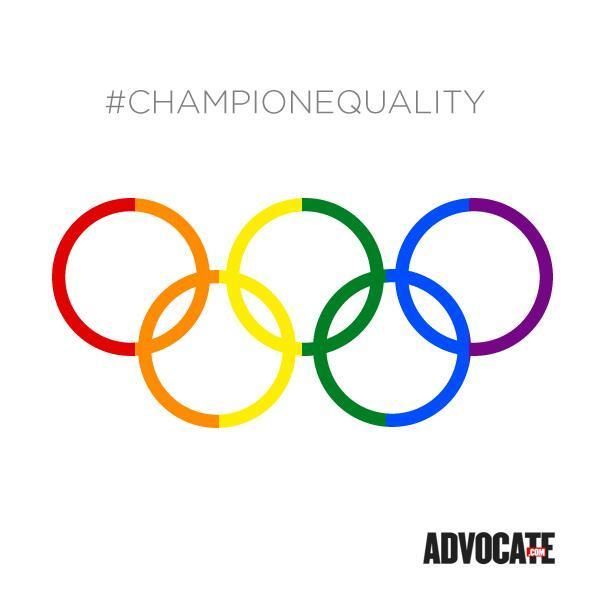 Olympic gay pride logo uplalaf