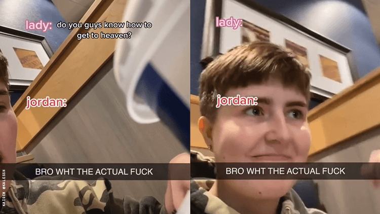 Kaiden and Jordan on Tiktok