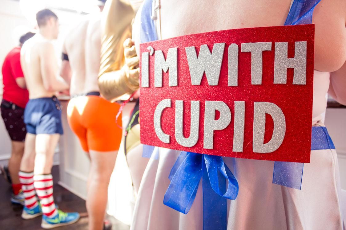 Cupid's Undie Run 21 Shots of Sprinters in Skivvies for Charity