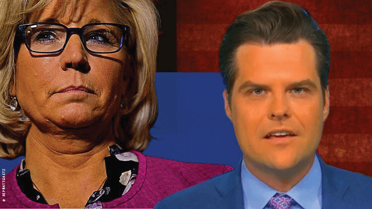 Liz Cheney and Matt Gaetz