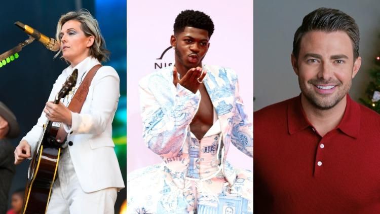 Brandi Carlisle, Lil Nas X, and Jonathan Bennett