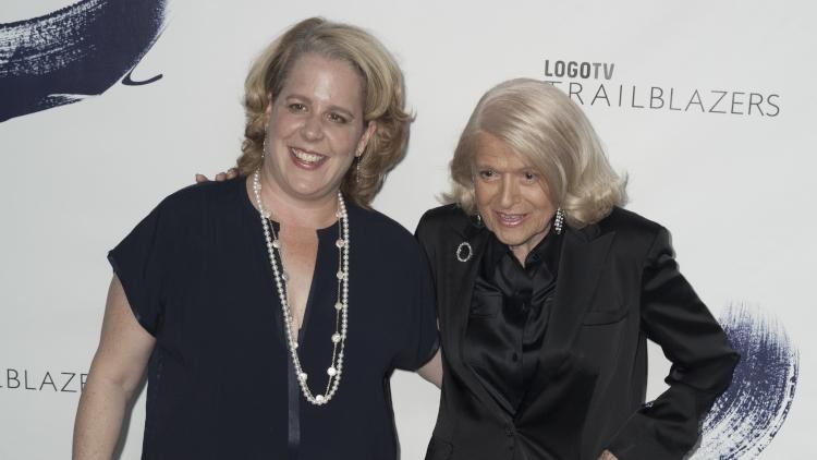 Roberta Kaplan and Edie Windsor