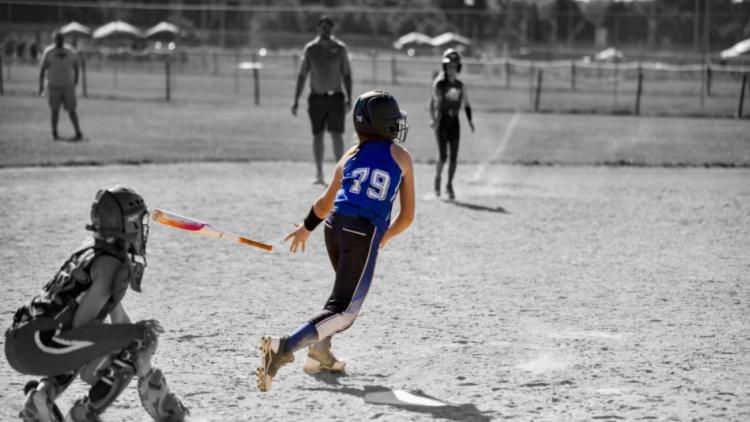 Softball game