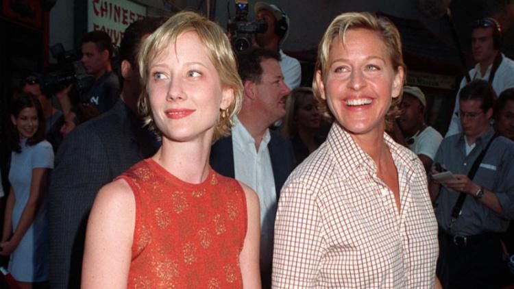 Anne Heche and Ellen DeGeneres