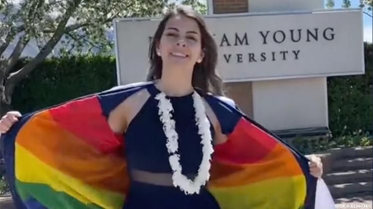 gay pride dress for graduation