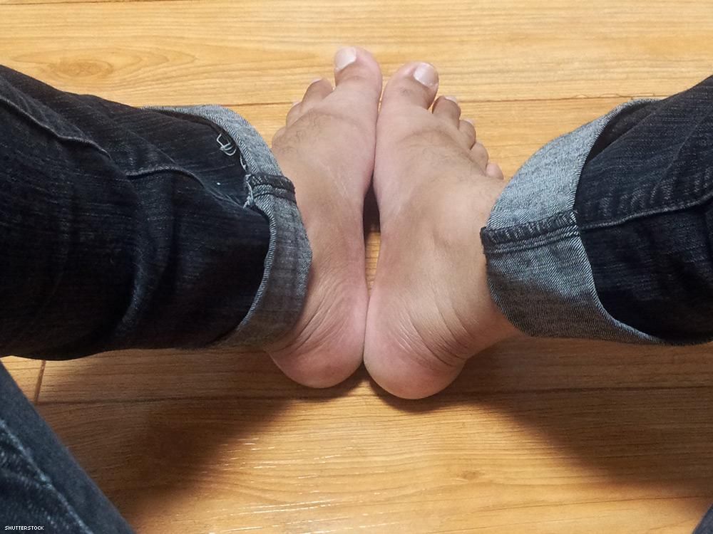 Male Feet Worshipped