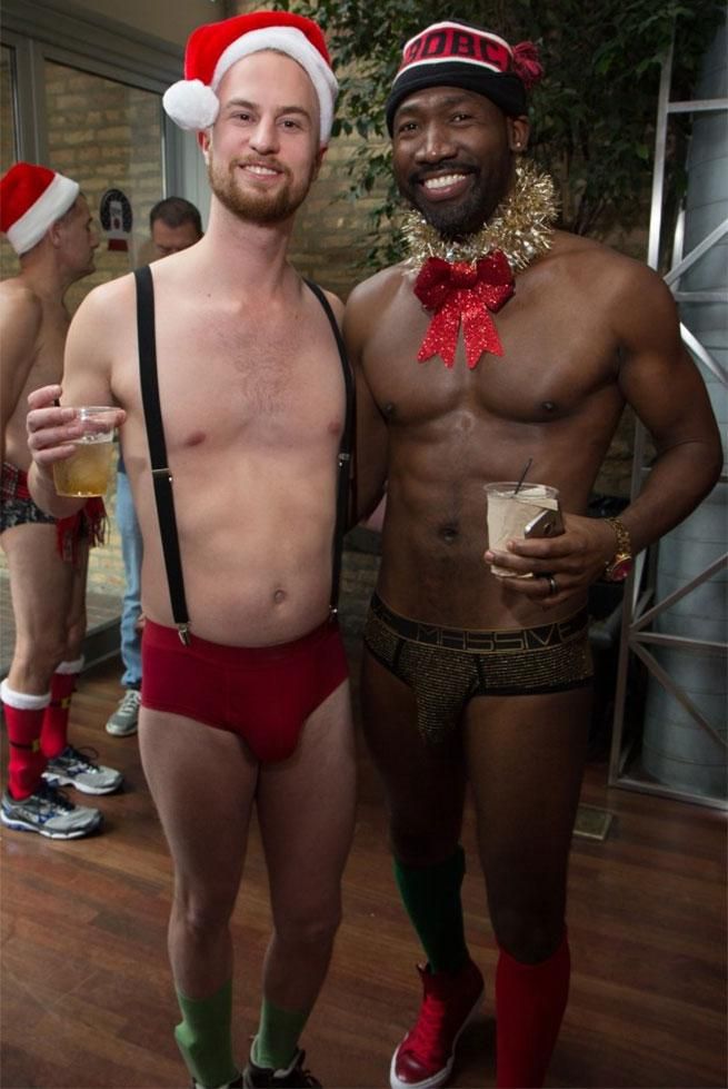 Sidetrack Speedo Santa Flashbacks